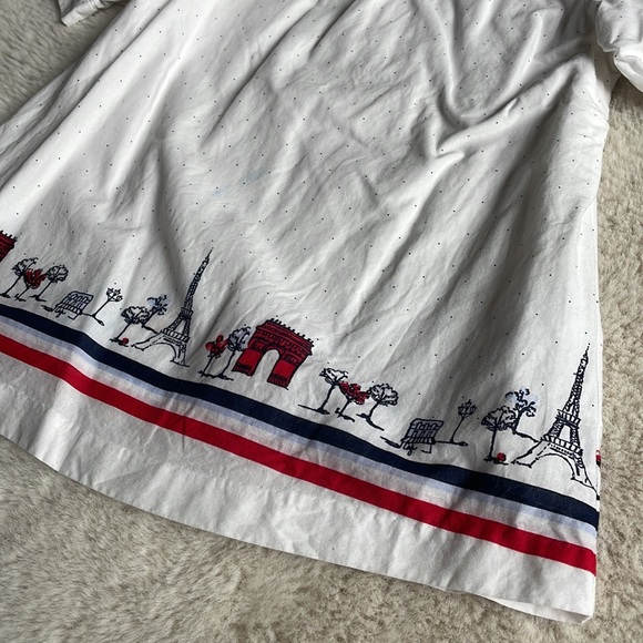 Janie and Jack | White Parisian Puff Sleeve Blouse | 8 - Picture 4 of 9